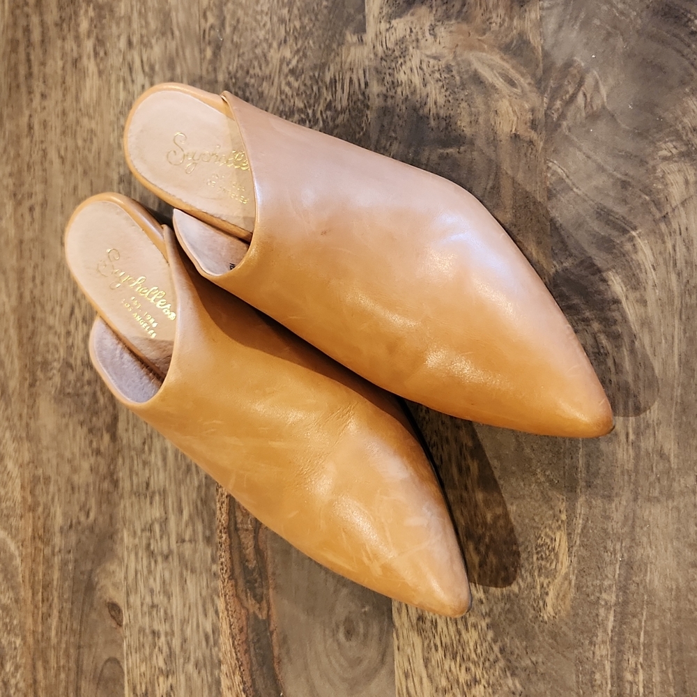 Seychelles Leather Mules